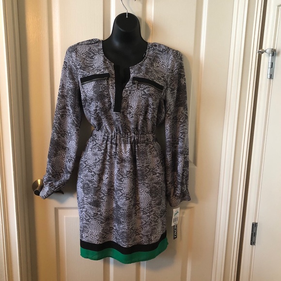 XOXO Dresses & Skirts - XOXO - Snake Skin Pattern Dress with Pockets
